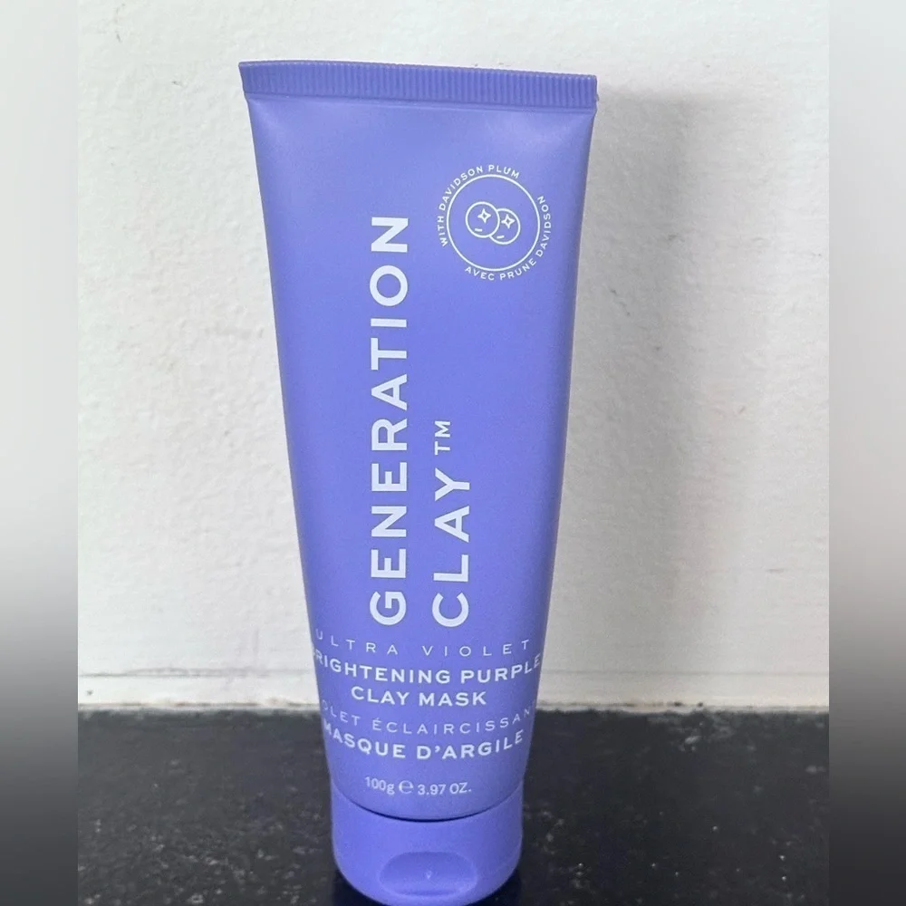Generation Clay Brightening Purple Clay Mask. Brand New.